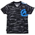 thumbnail image 1 of Ecko Unltd Men's V-Neck T-Shirt Black Camo Tee (Small, Black Camo), 1 of 2