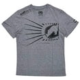 thumbnail image 1 of Ecko Unltd Men's V-Neck T-Shirt Grey Marled Heather Short Sleeve Tee (Small, Grey Marled Heather), 1 of 4