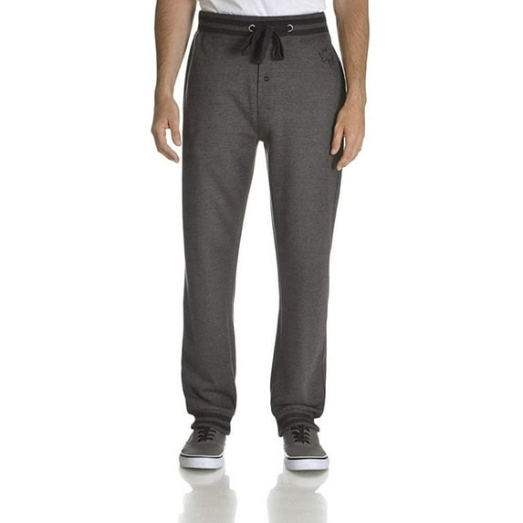 Ecko Unltd. Mens Cotton Fleece Jogger Moisture Wicking Pajama Pant 60% Cotton / 40% Polyester