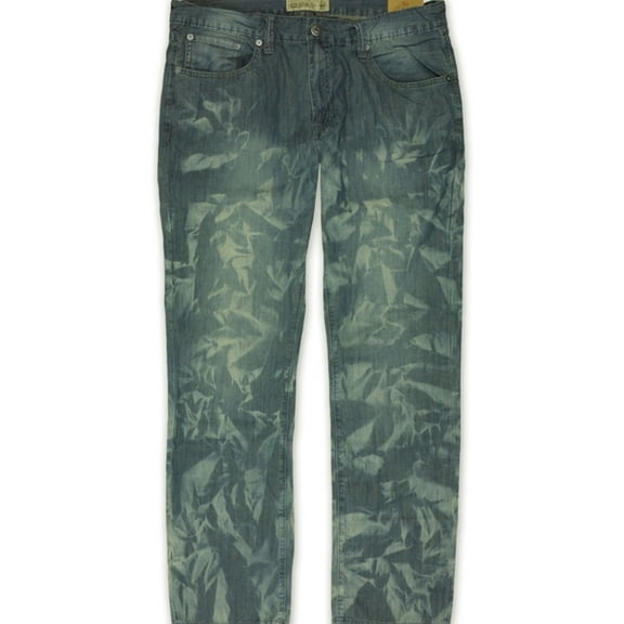 Ecko Unltd. Mens Drescher Wash Slim Fit Jeans, Blue, 28W x 29L