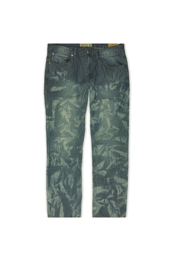 Mens Drescher Wash Slim Fit Jeans, Blue, 28W x 29L