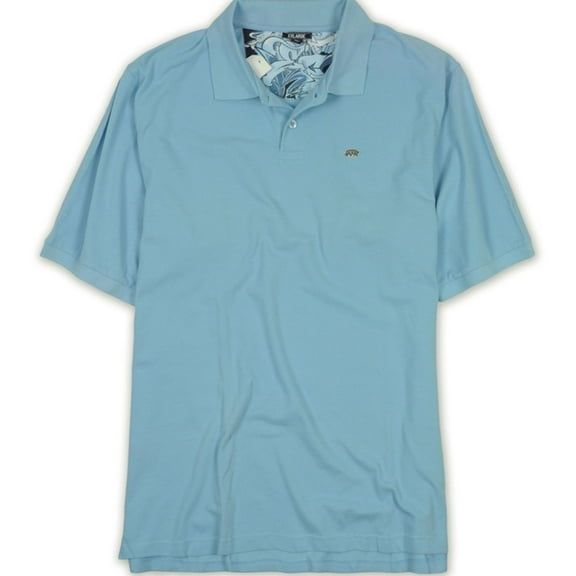 Ecko Unltd. Mens Wall Burner Rhino Patch Polo Shirt, Blue, Small