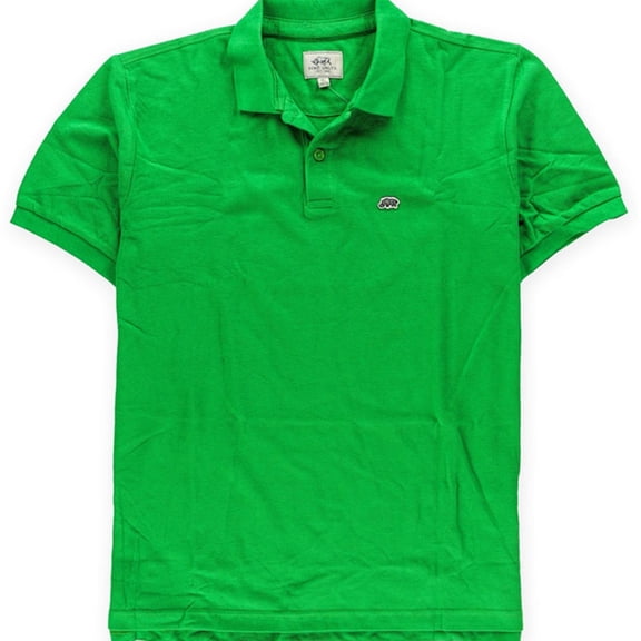 Ecko Unltd. Mens Wallburner Solid Color Polo Shirt, Green, X-Small