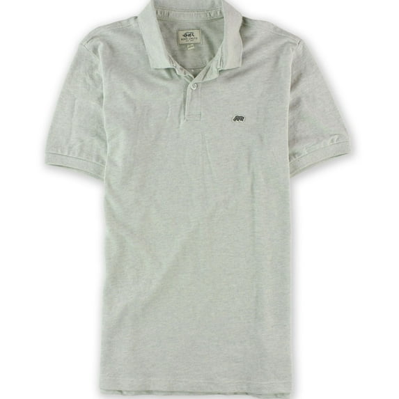 Ecko Unltd. Mens Wallburner Solid Color Polo Shirt, Grey, Small