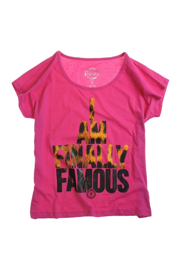 Womens I Am Opn Nk Graphic T-Shirt, Pink, X-Small