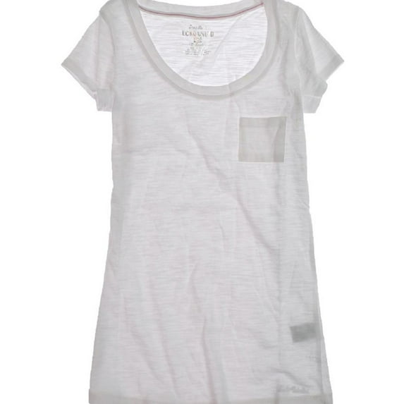 Ecko Unltd. Womens Ss Solid Scpnk Graphic T-Shirt, White, X-Small