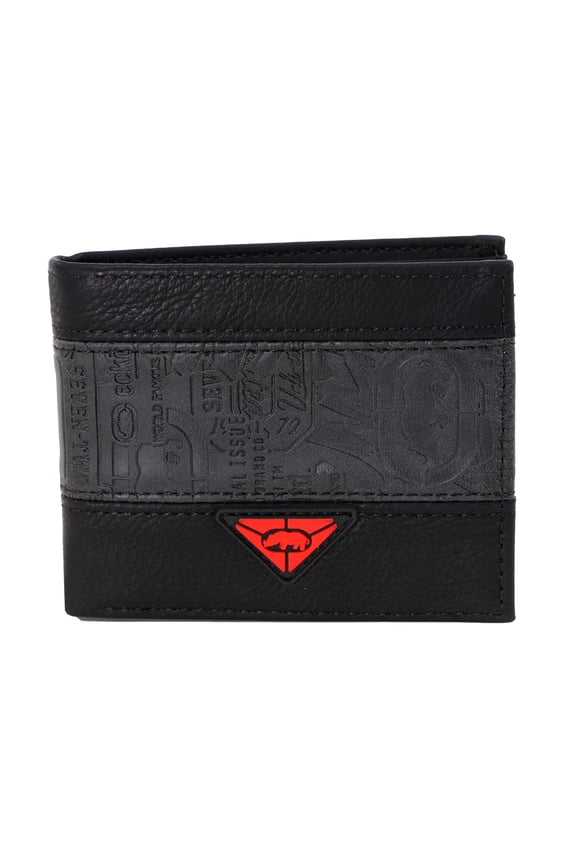 Ecko Unltd World Famous Rhino Men's Bifold Wallet Black