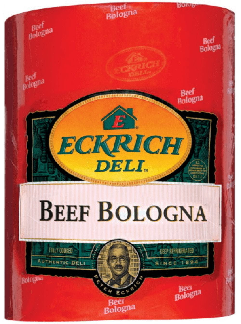 Eckrich Deli Beef Bologna, Deli Sliced