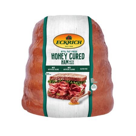 Eckrich Deli Honey Cured Ham, Deli Sliced