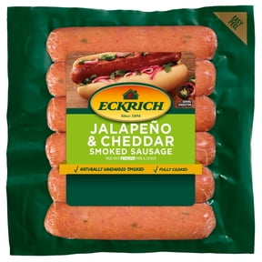 Eckrich Jalapeno & Cheddar Smoked Sausage Links, 14 oz