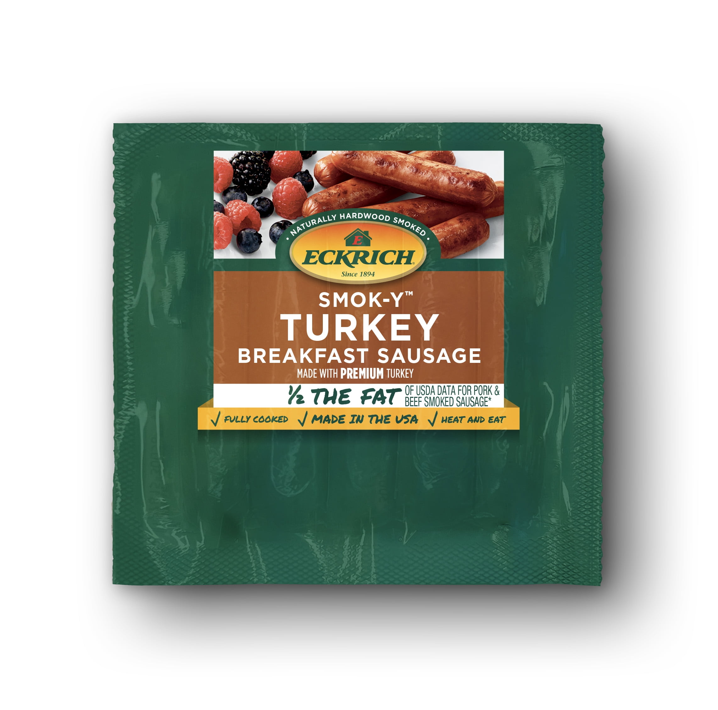 Eckrich Smok-Y Turkey Breakfast Smoked Sausage Links, 8.3 oz