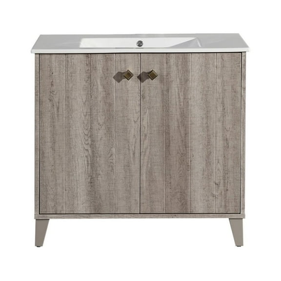 Eclair 36 Single, Two Doors, Bathroom Vanity