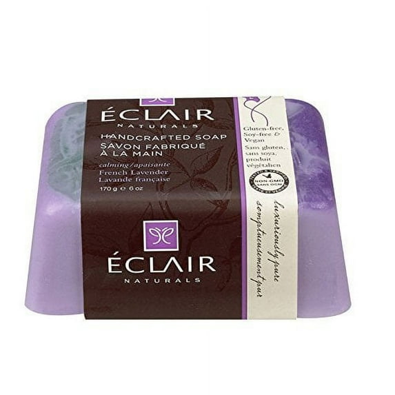 Eclair Naturals Handcrafted Soap French Lavender 6 oz