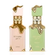 Eclaire & Eclaire Pistache Eau de Parfum Sprays 100ml by Lattafa Bundle
