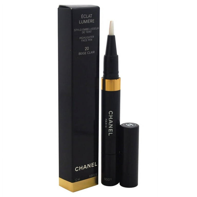 Eclat Lumiere Highlighter Face Pen - # 20 Beige Clair by Chanel for Women -  0.04 oz Highlighter