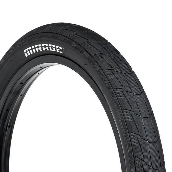 Eclat Mirage Tire 20 x 2.35 TPI 110 Clincher Wire Black Reflective BMX