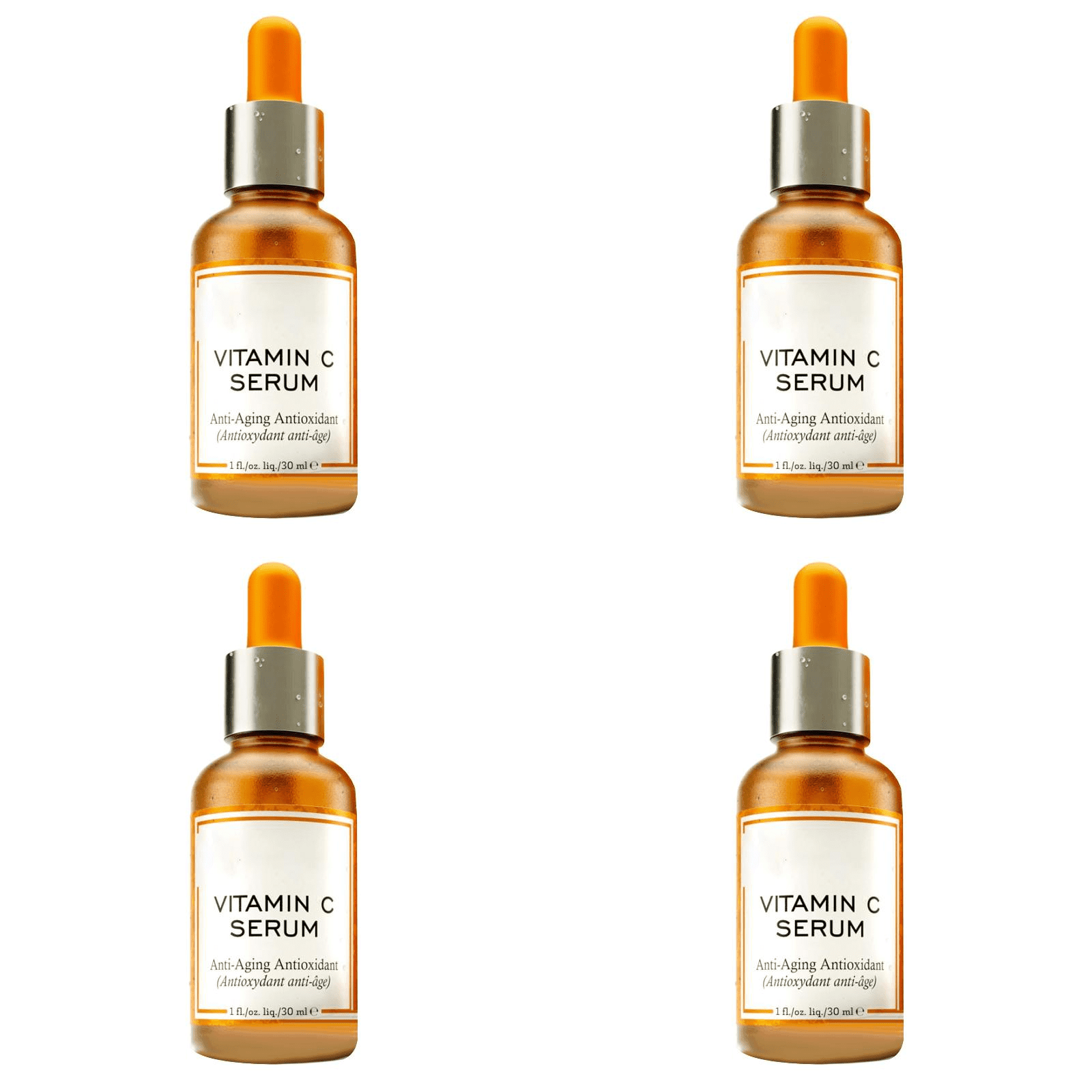 Kurkuma & Vitamin C Gesichtsserum – Bio, Gegen Falten & Dunkle Flecken, 30 Ml