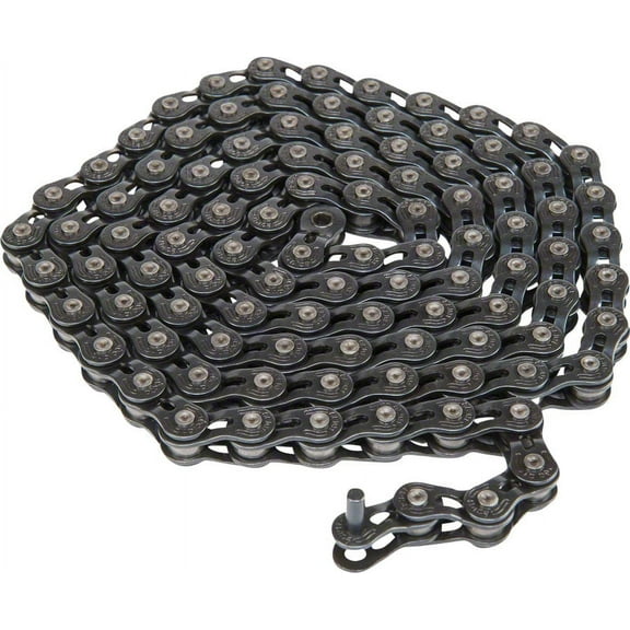 Eclat Stroke Chain - Single Speed 1/2" x 1/8", Half Link Chain, Black
