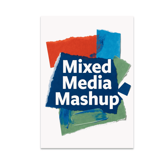 Eclectic Collage Wall Art - Home Decor Enthusiast - 13x19 Poster Print