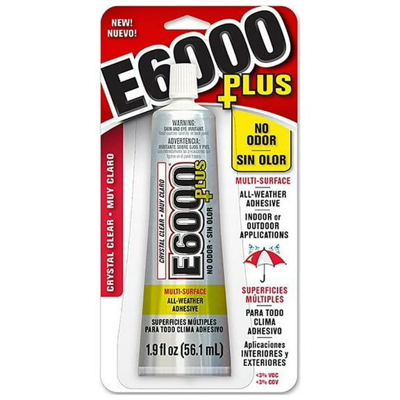 Eclectic E-6000 PLUS Adhesive, 1.9 oz.