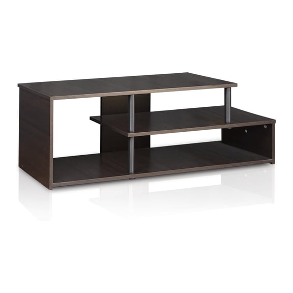 Eclectic Elegance Low Rise TV Stand Holds TVs Up to 46 Inches 14.50 x 48.00 x 15.00 Inches 30.00 lb Composite Wood