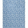 thumbnail image 1 of Eclectic Essentials Blue Bohemian Botanical Area Rug, 1 of 4