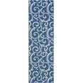 thumbnail image 1 of Eclectic Essentials Blue Bohemian Botanical Area Rug, 1 of 4
