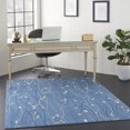 thumbnail image 1 of Eclectic Essentials Botanical Light Blue Area Rug, 1 of 2
