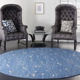 thumbnail image 1 of Eclectic Essentials Botanical Light Blue Area Rug, 1 of 2