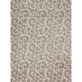 thumbnail image 1 of Eclectic Essentials Gray Bohemian Botanical Area Rug, 1 of 4