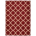 thumbnail image 1 of Eclectic Essentials Red Moroccan Trellis Area Rug, 1 of 4