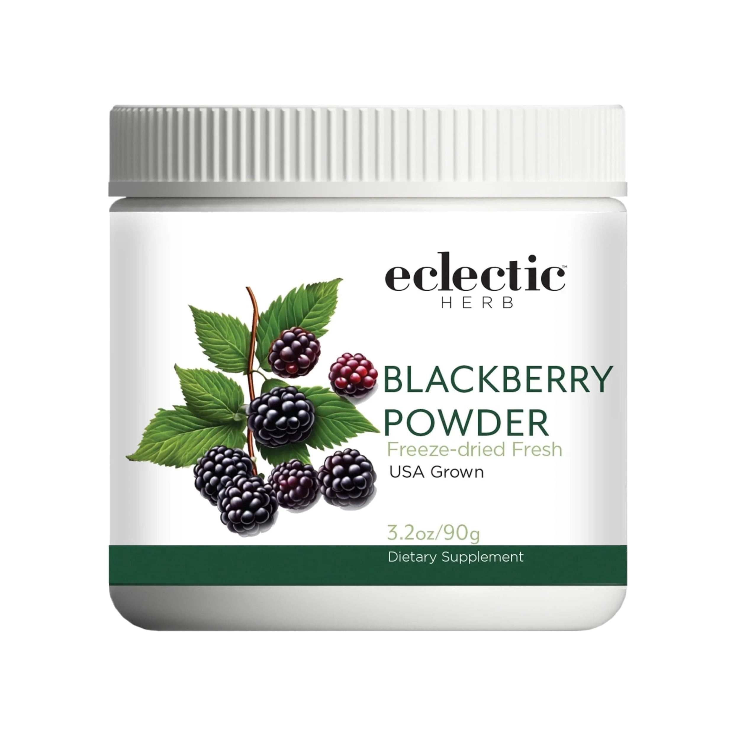 Eclectic Herb Blackberry Powder 90 g Freeze-Dried Berry Fruit ...