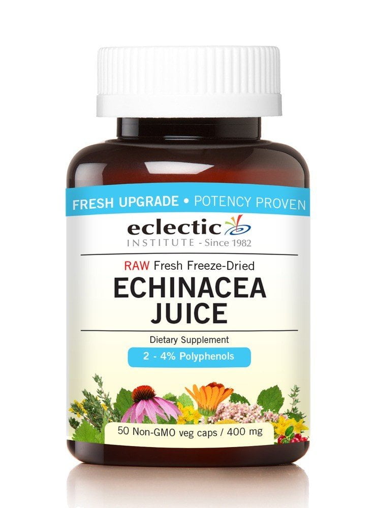 Eclectic Herb Echinacea Purpurea Juice Concentrate 400mg Organic 50