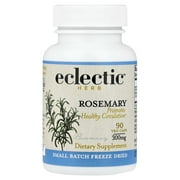 Eclectic Herb Rosemary, Promotes Healthy Circulation, 300 mg, 90 Veg Caps