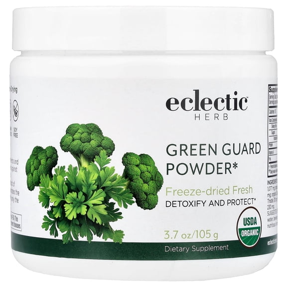 Eclectic Herb Green Guard with Broccoli 105 g Powder