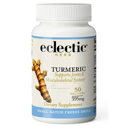 Eclectic Herb Turmeric Freeze Dried 50 Capsule
