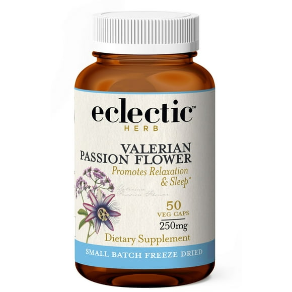 Eclectic Herb Valerian Passion Flower 50 VegCap