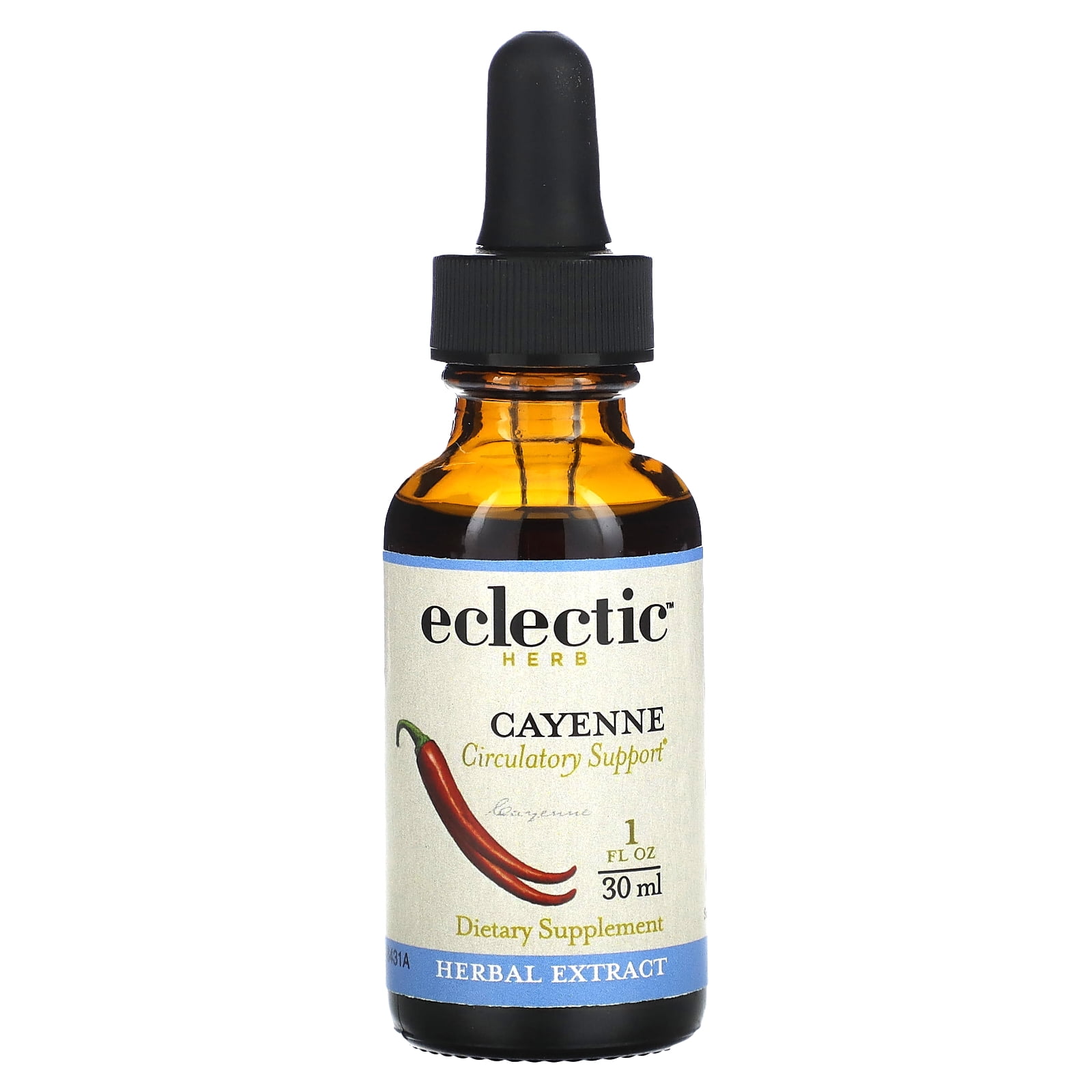 Eclectic Institute Cayenne Herbal Extract 1 oz.