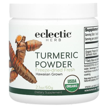 Eclectic Institute Herb, Turmeric Powder, 2.1 oz (60 g)