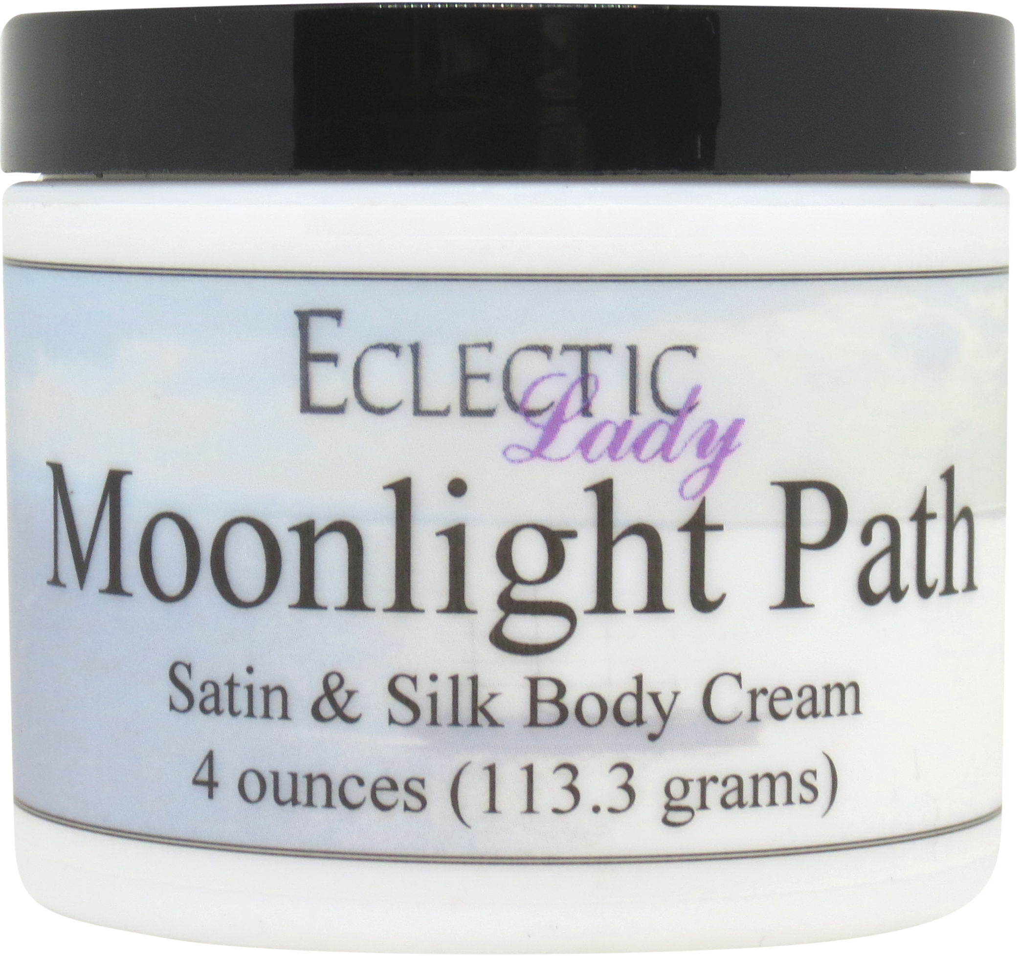 Eclectic Lady Moonlight Path Satin and Silk Cream, Body Cream, Body