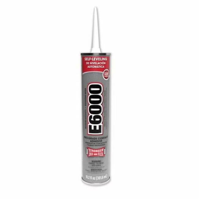 Eclectic Prods 800721 10.2 oz E600 MV Cartridge Adhesive - Pack of 12