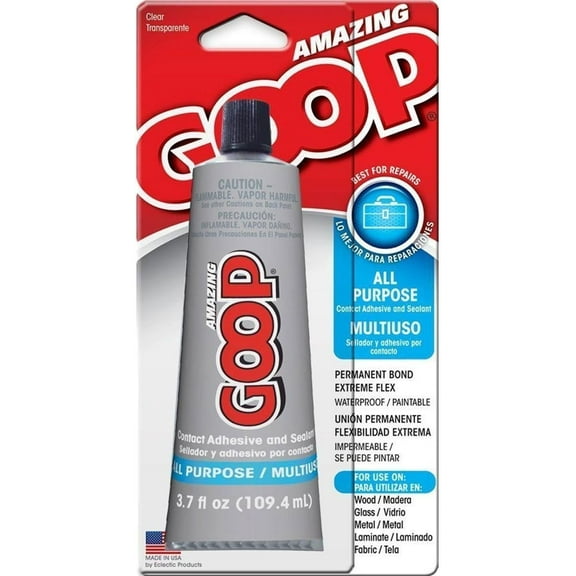Eclectic Products Inc 6-pack Eclectic Products 140231 6 Pack 1 oz. All Purpose Amazing Goop, Clear  Residential Use, Standard Application