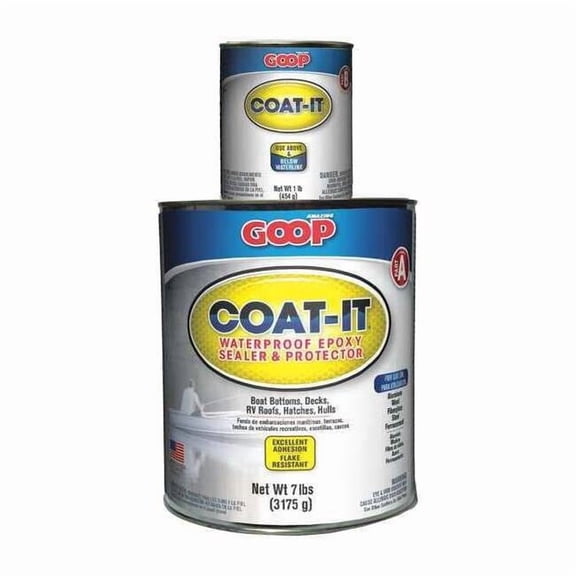Epoxy Sealer, Gray, 8 lb, 80 sq ft, Amazing Goop Series 5400060G