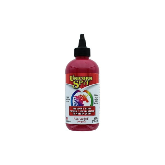 Unicorn Spit Gel Stain and Glaze - Pixie Punk Pink, 8 oz, Bottle