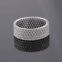 Eclet Jewels 14K White Gold Plated Ring - 1.8 Ct Round Cut Simulated Diamond Rings -Luxuries Solo Stone Engagement Ring for Women's - Beautiful Forever Diamond Ring for Her- Daily Wear Fine Jewelry