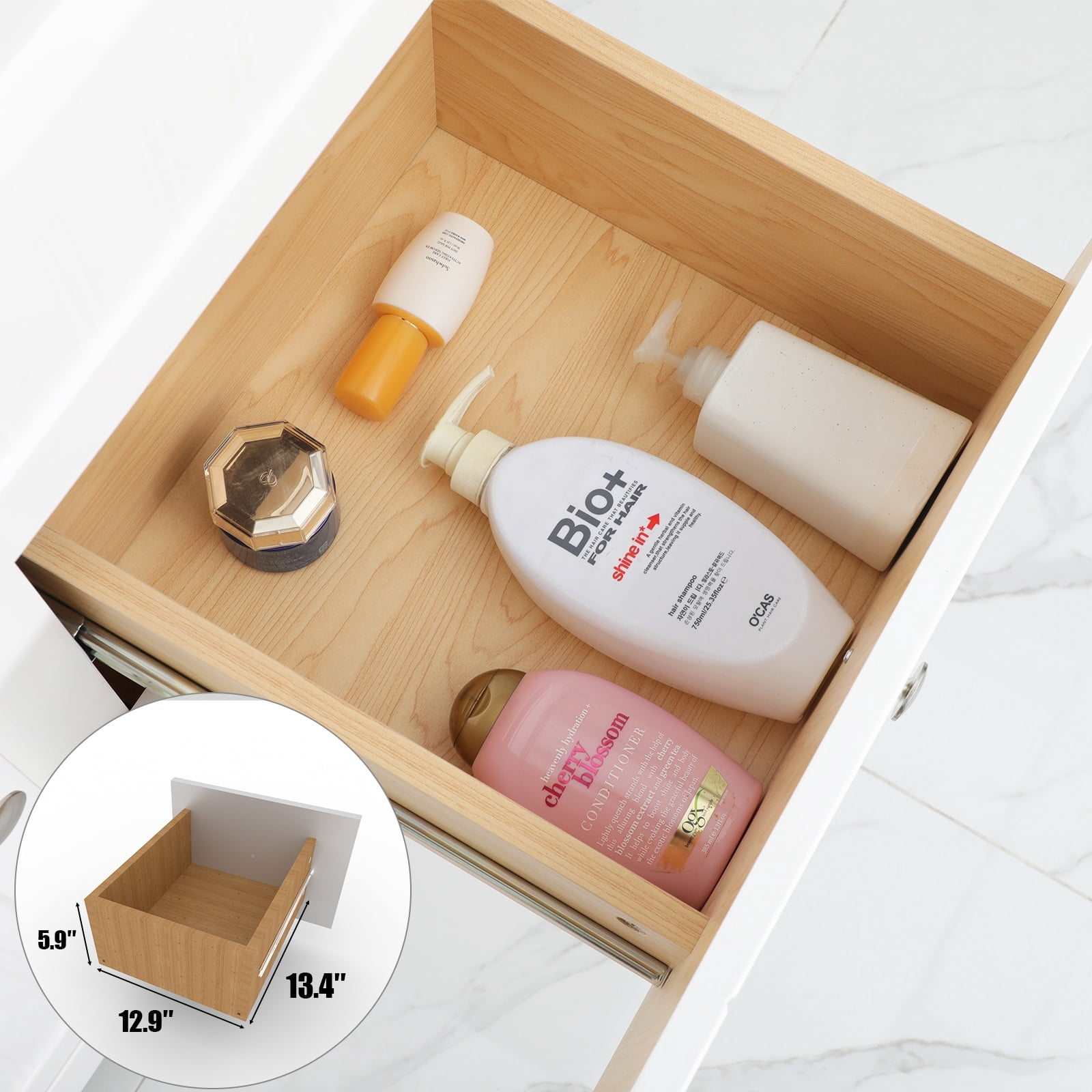 Eclife 30"/36" Bathroom Vanity Set W/Drop in Sink Cabinet Combo 36 in ...