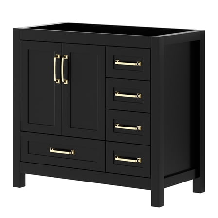 Eclife 36 Inch Bathroom Vanity without Sink Top Base Only