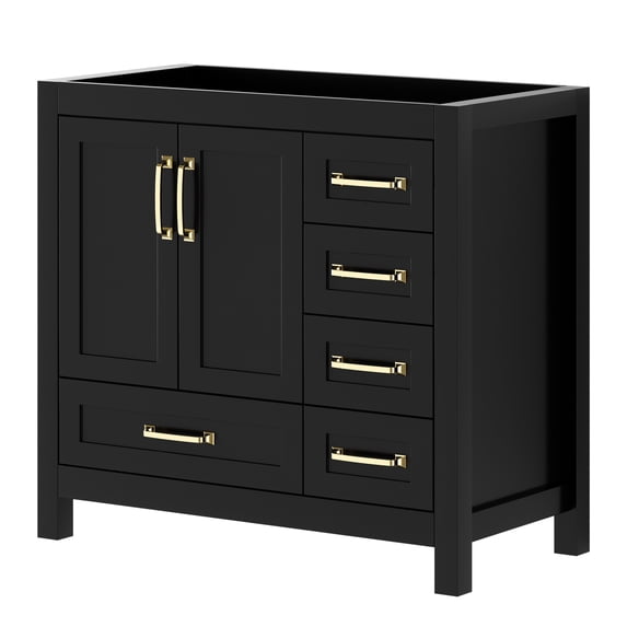 Eclife 36 Inch Bathroom Vanity without Sink Top Base Only