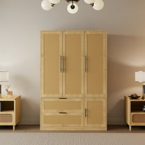 https://i5.walmartimages.com/seo/Eclife-4-Doors-Rattan-Wood-Bedroom-Armoire-Wardrobe-Closet-with-Drawers-and-Adjustable-Shelves-for-Adult-Clothes-Storage-Organization-Oak_7bab0cf9-c58c-48ac-b450-6b2bcaa3e424.134356f812d05dc3bf478f5b3ad8078b.jpeg?odnHeight=208&odnWidth=208&odnBg=FFFFFF