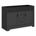 thumbnail image 1 of Eclife 48" Mid-century Modern Double Sink Bathroom Vanity Base Only, 2 Doors 2 Drawers, 1 of 10
